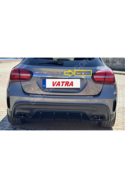 EDEXPORT GLA 45  Uyumlu GLA 45 Ve AMG Krom Bagaj Yazısı 3M 3D ABS: