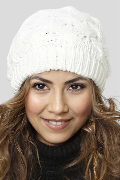 Trenderrs قبعة نسائية محبوكة مبطنة وناعمة