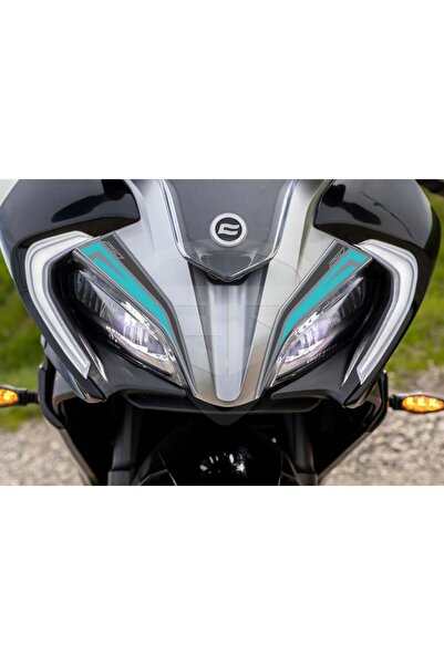 Redline Grafik Cf moto 250 SR Far Kaşı Nardo Gri-Turkuaz