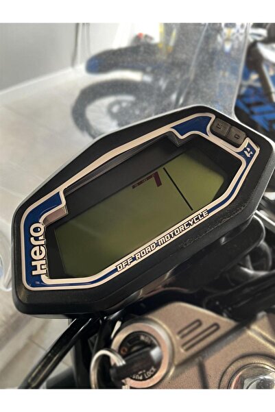 Redline Grafik Hero Xpulse Beyaz Mavi Gidon ve Gösterge Pad Sticker