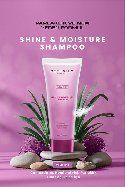 Momentum Shampoo Shine & Mousture 250 ml