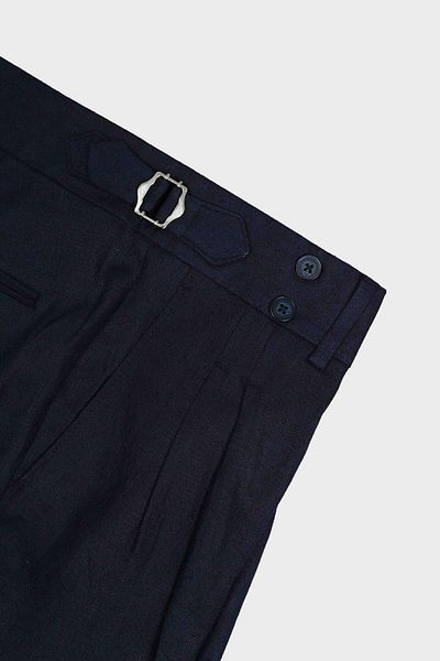Kadir Büyükkaya Double Pleat Men's Trousers-Kax2210S