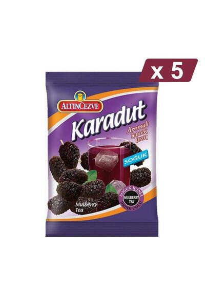 Altıncezve Karadut Toz İçecek Soğuk - 450 gr - 5Lİ PAKET
