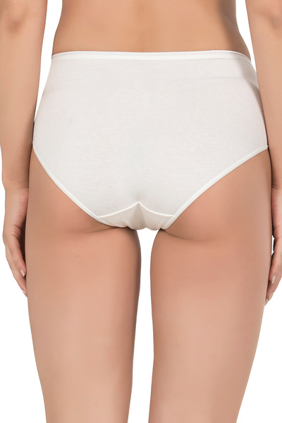 ÖZKAN underwear Özkan 23922 Pachet de 6 chiloți bato pentru femei, din bumbac, moale, flexibili, cu talie înaltă