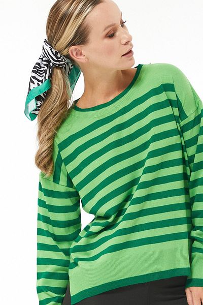 HaNNaR Slit Thin Knitwear Sweater