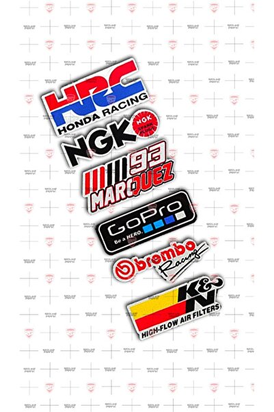 Redline Grafik 6'lı Reflektif Sticker Set