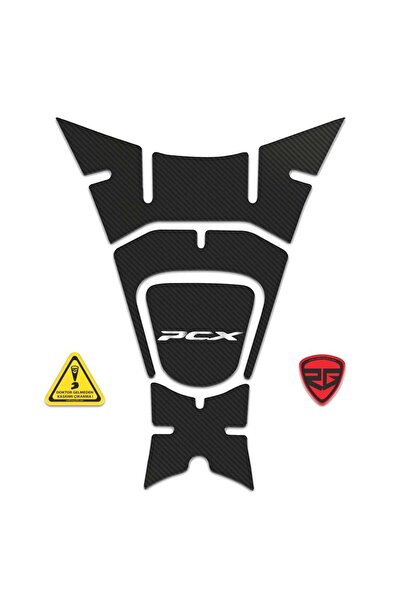 Redline Grafik PCX 2018 MODEL 4 PARÇA KARBON TANK PAD 1.KALİTE