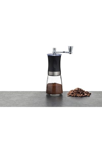 La Cafetiere Ergonomic Design Glass Manual Coffee Grinder LCGRIND3