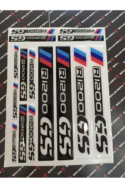 Redline Grafik Bmw R1200 GS Special 3D Sticker Set