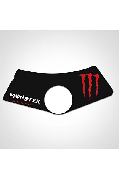 Redline Grafik R25 Uyumlu Kırmızı Monster Mesnet Pad Gidon Pad