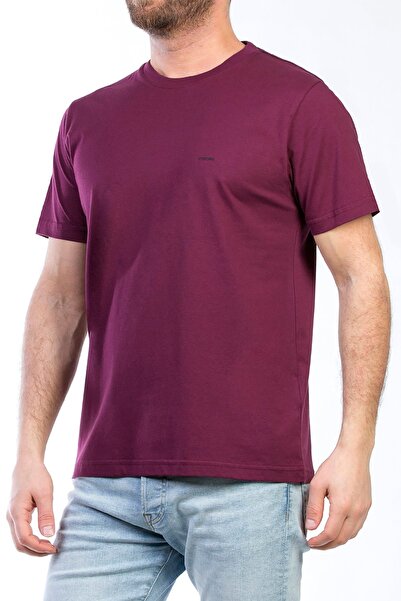 Vigoss Jeans تي شيرت رجالي أساسي برقبة دائرية من VIGOSS 3124-03370