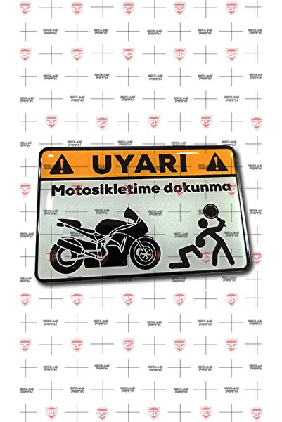 Redline Grafik Motosikletime Dokunma 3D Damla Sticker