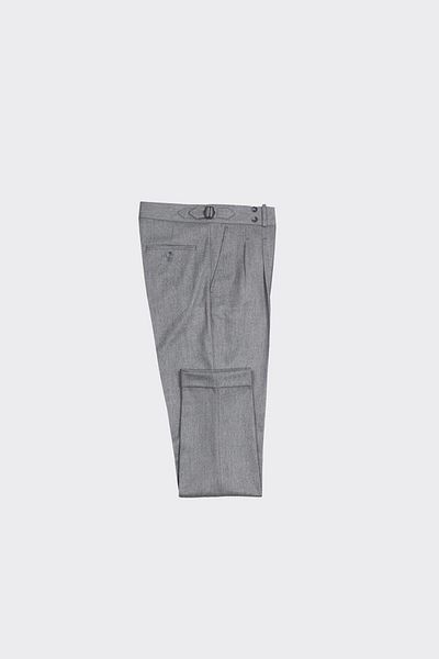 Kadir Büyükkaya Double Pleat Men's Trousers-Kax2205S