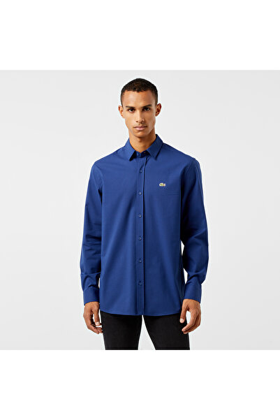 Lacoste Erkek Regular Fit Lacivert Gömlek