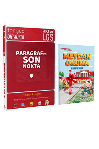 Tonguç Yayınları Paragrafta Son Nokta - 5,6,7. Sınıf ve LGS Ve Meydan Okuma D...