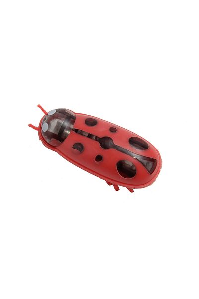 Choice D Mini Electric Bug Pet Dog Cat Toy Interactive Cute Ladybird Beetle Animal Shape Cat Toys Walking .