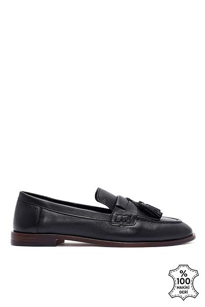 Sole Sisters Kiga Black Loafer