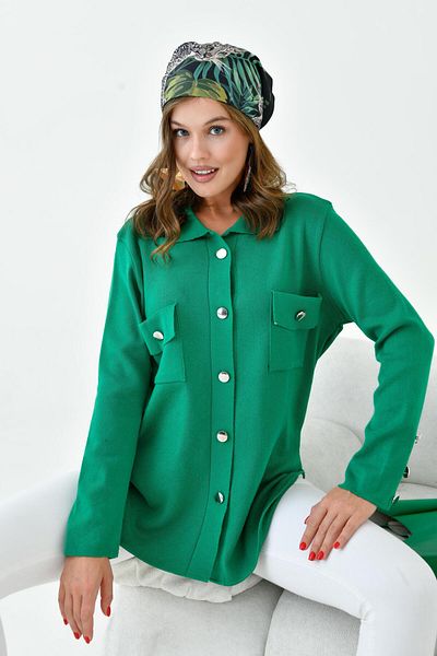 FTZ WOMEN Ftz Γυναικείο πλεκτό με γιακά πόλο Benetton 20786
