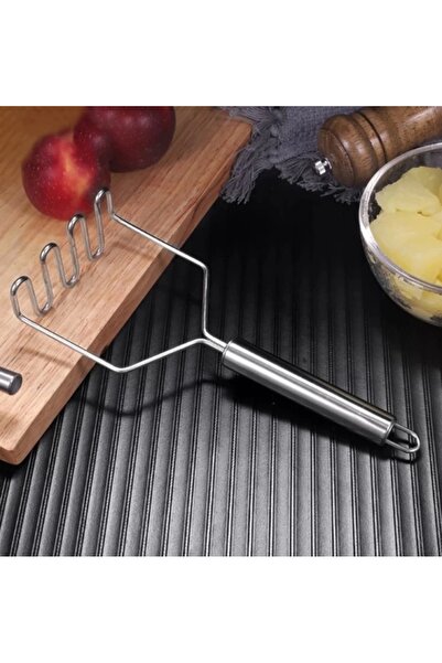 MyBru Paslanmaz Çelik Manuel Patates Ezici