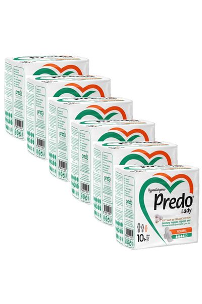 PREDO Lady Sanitary Pad Normal Size 10 Pieces