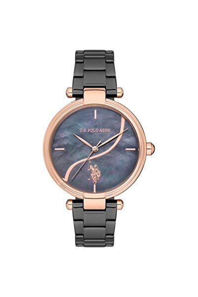 U.S. Polo Assn. U.S Polo Assn USPA2021-04 37 mm Füme Çelik Kadın Kol Saati