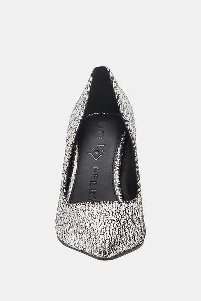 Katy Perry Pantofi cu toc argintiu pentru femei Laterr High Heel