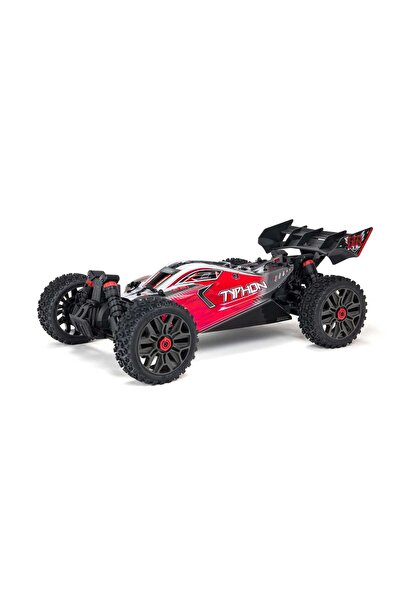 ARRMA RC 1/8 TYPHON 4X4 V3 3S BLX BRUSHLESS BUGGY RTR, RED