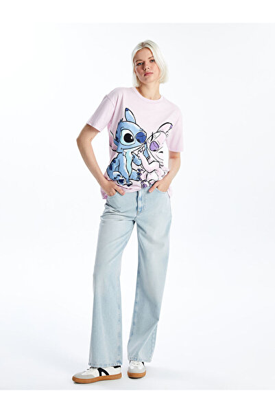 LC Waikiki Blue Wideleg Women's Jean Trousers