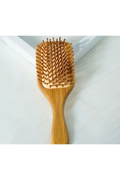 NandB Doğal Bambu Saç Fırçası,Tarak