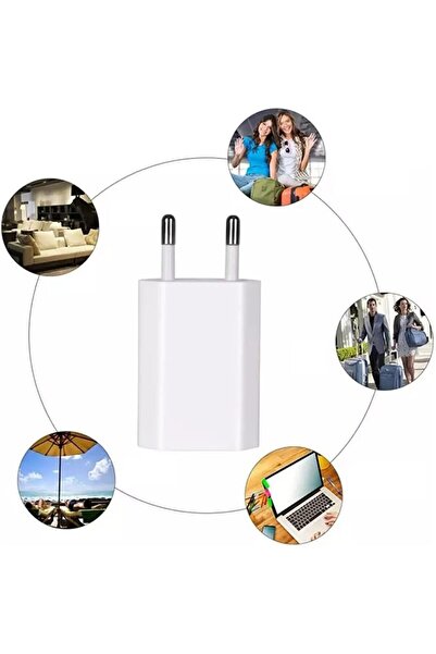ERCTECH 5w Uyumlu Şarj Adaptörü 1A Şarj Aleti