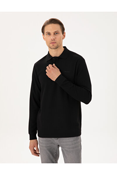 Pierre Cardin Μαύρο φούτερ Regular Fit 50293236-VR046