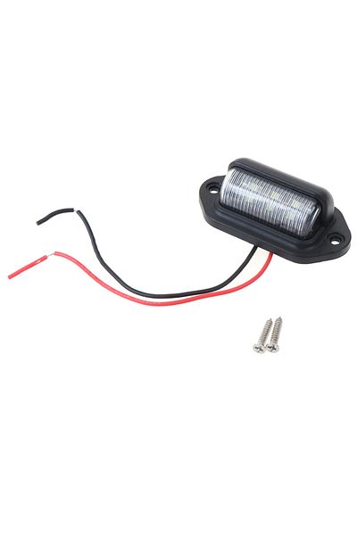 Choice 1PC 12-24V Waterproof IP65 License Plate Light Car Truck Trailer Step Lamp License Plate Light Ca...