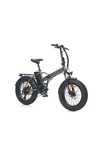 Bisan Corelli Elektrikli Bisiklet Voniq 20 Jant   Fat Bike  gri BLC
