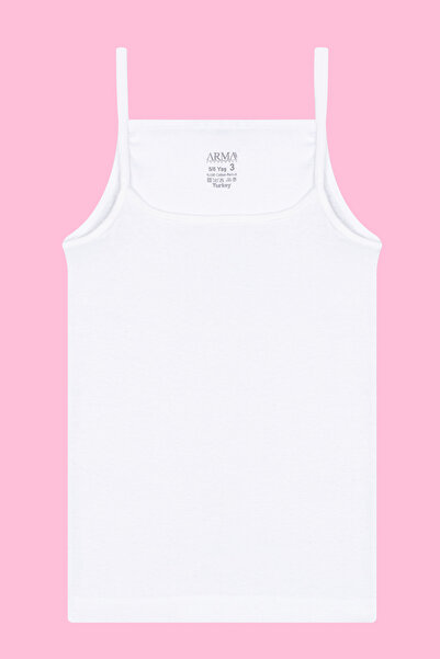 Arma Yıldız Girl's White Athlete Panties Set 3 Pack 100% Cotton