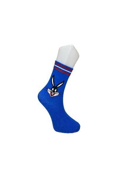 LOOKSOCKS ЧОРАПИ Унисекс чорапи с шарка на заек