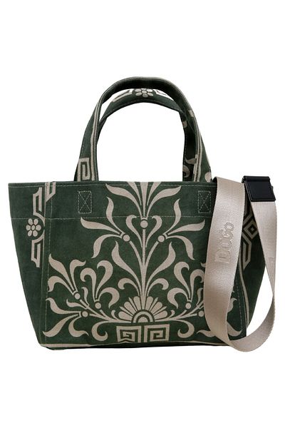 Dogo Women's Vegan Green Medium Tote Bag - Antique Green Design