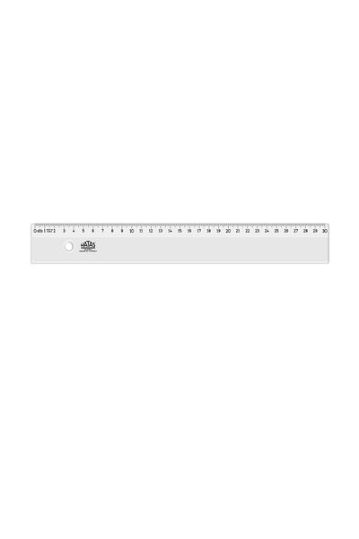 HATAS Wide Plastic Ruler 30 cm