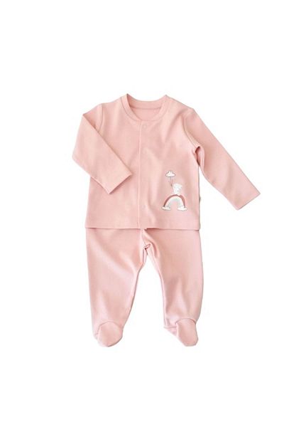 Bibaby طقم بيجامة أرنب بيولوجي لايف كولور 59698 سلمون