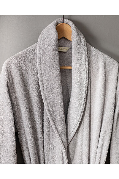 Madame Coco Σετ μπουρνούζι Avril 100% Cotton Şalyaka Unisex - Γκρι - Xxl