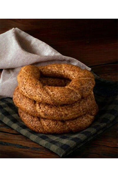 Ekotime Organik Siyez Susamlı Simit 2 Lü Yarı Pişmiş 300 Gr