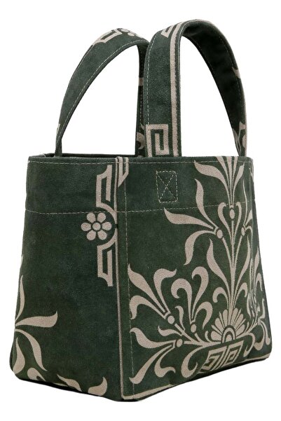 Dogo Women's Vegan Green Medium Tote Bag - Antique Green Design