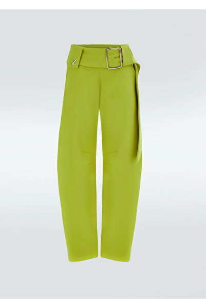 Givin İyilik Mağazası Zeynep Tosun Fıstık Yeşili Oversize Pantolon
