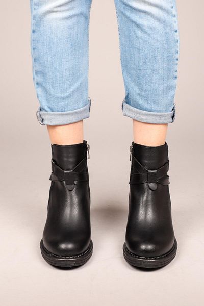 Birikon DAGMAR Skin Suede Γυναικείες Μπότες Γυναικείες ΜΑΥΡΕΣ