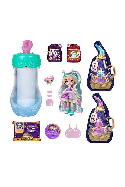 GIOCHI PREZIOSI Pink Magic Pixling Galaxi Hair Figure Surprise Bundle - Mg 102000