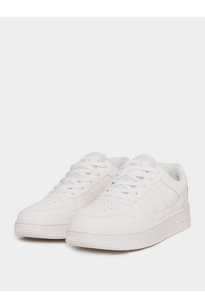 Styli Stripe Skate Board Platform Sole Sneakers