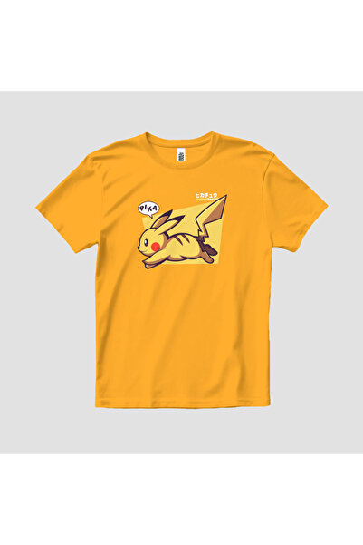 Built By Crazy Pikachu Pika unisex dečija majica