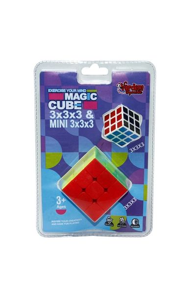 Vardem Fx734 Magıc Cube 3x3x3 Mini Küp Hediyeli Zeka Küpü 3