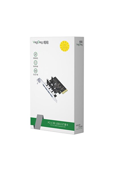 STOREMAX Veggieg Pcı-e Express 4 Portlu Usb 3.0 Hub Çoklayıcı Kart