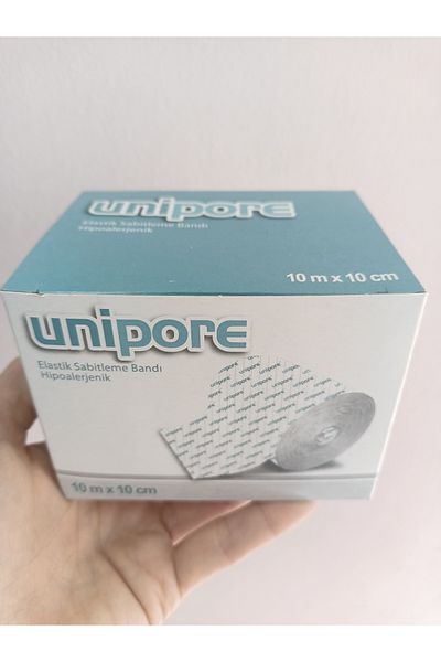 Unipore White Roll Medical Elastic Flaster - 10 cm X 10 m