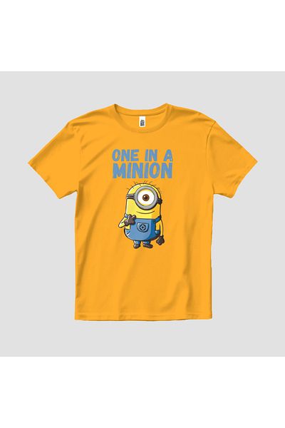 Built By Crazy Tricou unisex pentru copii One In A Minion